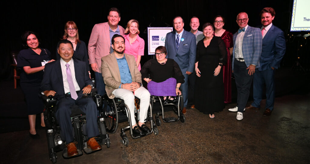 Board members and President & CEO Karen Tamley at the 2025 Access Living Gala