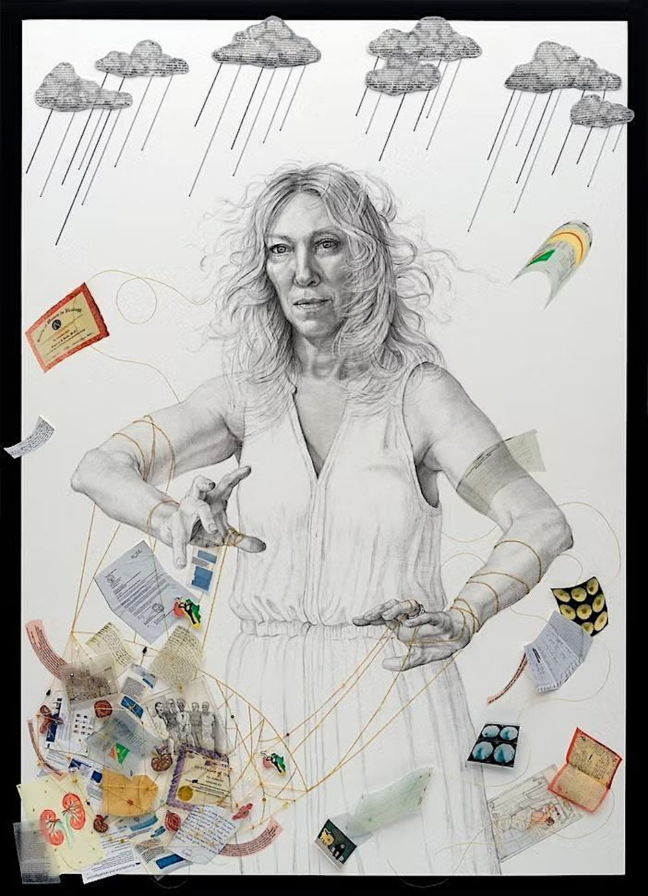 an image of Access Living's latest art acquisition titled The Risk Pictures: Dr. Stephanie Kielb, MD